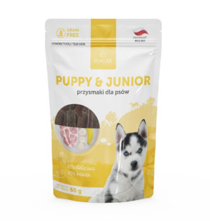 POKUSA Junior&Puppy - cielęcina i banan 60g