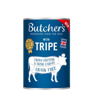 BUTCHER'S Original Tripe karma dla psa, ze żwaczem, pasztet 400g