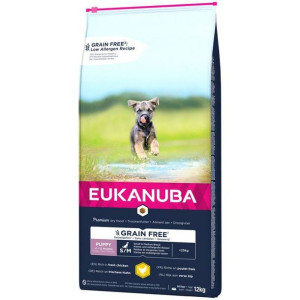 EUKANUBA Puppy Chicken S/M Grain Free 12kg