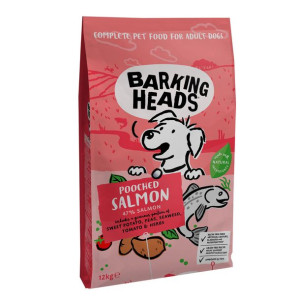 Barking Heads Pooched Salmon dla wszystkich psów dorosłych 12kg