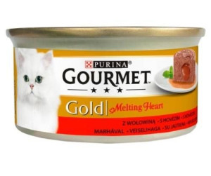 Purina Gourmet Gold Melting Heart z wołowiną 85g