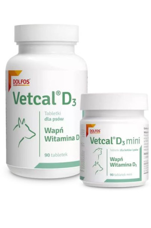 DOLFOS Vetcal D3 Mini 90tabl