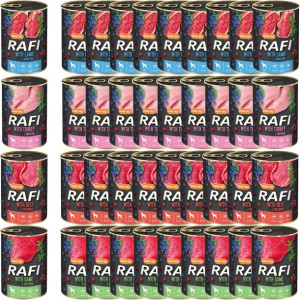 DOLINA NOTECI RAFI mokra karma dla psa 40 x 400g