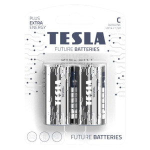 Bateria TESLA C Silver+ [2 szt.]