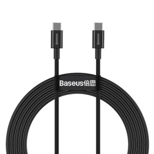 Kabel USB-C PD/USB-C PD BASEUS Czarny