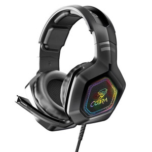 Słuchawki COBRA CR600RGB Czarne