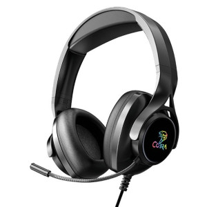 Słuchawki COBRA CR700RGB Czarne