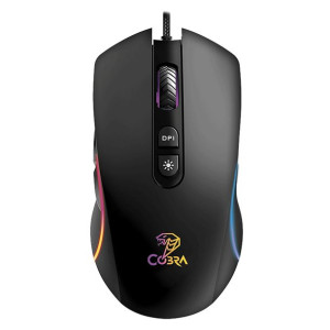 Mysz COBRA HORWIN GM30RGB Czarna
