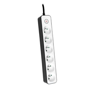 Listwa zasilająca TRACER Zebra 1.5 m (6 gniazd)