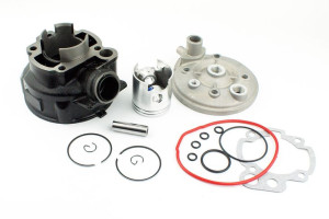 Cylinder + Głowica Kpl. 2t 70ccm (47mm) - Ciecz- Am6 Minarelli, Yamaha