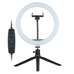 Lampa pierścieniowa TRACER RING 26CM z mini statywem
