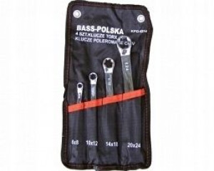 Bass Polska Zestaw Klucze Oczkowe Torx 4szt Crv