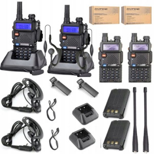 Radiotelefon Krótkofalówki Baofeng Uv-5r 5w Pmr Fm | 2 Sztuki
