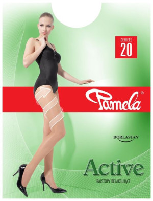 Rajstopy ACTIVE 20 Den, relaksujące 20-20 czarny 2