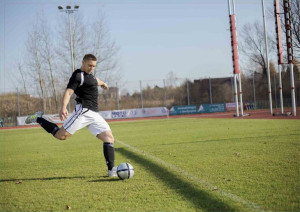 Krótkie sportowe spodenki męskie Jumper 54/XL BIały - Czarny