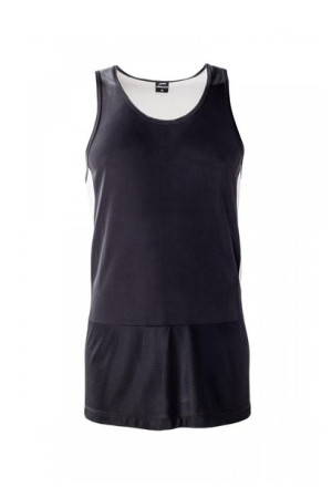 Sportowy bezrękawnik męski Tanktop Gymboy L Czarny - Szary