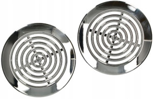 Kratka Osłona Wentylacyjna Okrągła Mini 45mm 2 Szt