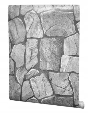 Tapeta kamień szary MUR samoprzylepna T10348