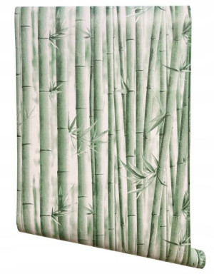 Tapeta samoprzylepna ZIELONY BAMBUS okleina T10518