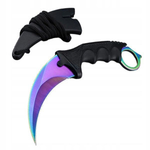 Karambit Scyzoryk Zakrzywiony Nóż Taktyczny Ostrze