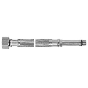 Wężyk 30 cm w oplocie stalowym do baterii M10 3/8 Ferro WBS91 / C021608001