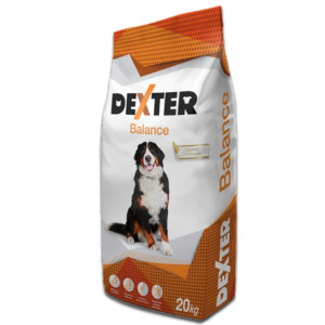 Sucha karma DEXTER BALANCE z witaminami 20kg psy