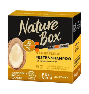 Nature Box Szampon do Włosów Argan-Ol Kostka 85g DE