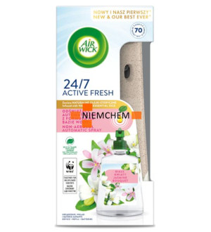 Air Wick Active Fresh Białe Kwiaty 228ml Komplet