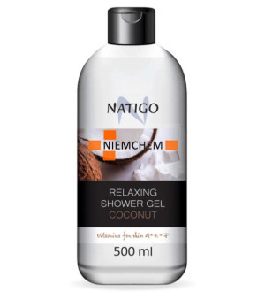 NATIGO Relaksujący Żel pod Prysznic Orzech Kokosowy 500ml