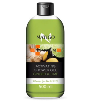 NATIGO Orzeźwiający Żel pod Prysznic Imbir z Limonką 500ml