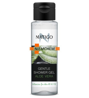 NATIGO Delikatny Żel pod Prysznic Aloe Vera opakowanie podróżne 100ml