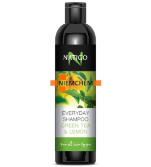 NATIGO Szampon do Wszystkich Typów Włosów Zielona Herbata z Cytryną 300ml