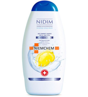 NIDIM Szampon Przeciwłupieżowy Cytrynowy 750ml
