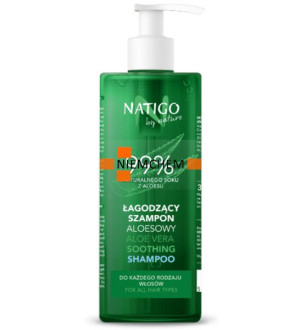 NATIGO by nature Szampon do Włosów Aloes 99% Naturalnych Składników 400ml