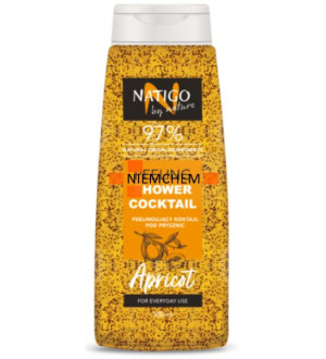 NATIGO by nature Peeling pod Prysznic 97% Składników Naturalnych Morela 300