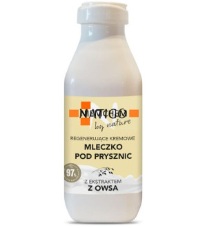 NATIGO by nature Mleczko Regenerujące pod Prysznic Owies 400ml