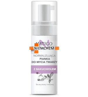NATIGO by nature Normalizująca Pianka do Mycia Twarzy z Bakuchiolem 150ml