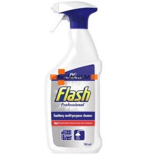 Flash Professional Sanitary Cleaner Spray do Czyszczenia 750ml [IT]