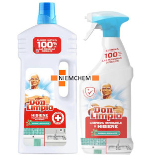 Don Limpio Płyn i Spray do czyszczenia łazienki 680 ml + 1.3L [ES]