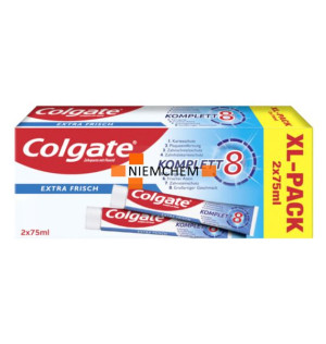 Colgate Komplett 8 Extra Frisch Pasta do Zębów 2x75ml [DE]