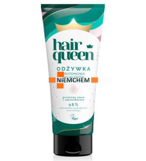 HAIR QUEEN Proteinowa odżywka do włosów niskoporowatych 200ml