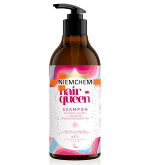 HAIR QUEEN Szampon do Włosów Średnioporowatych 400ml