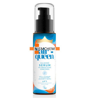 HAIR QUEEN Olejkowe Serum na Zniszczone Końcówki 80ml