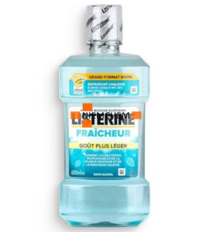 Listerine Freshness Lighter Taste Płyn do Jamy Ustnej 600ml FR