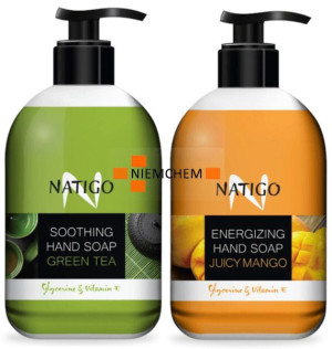NATIGO Mydło w Płynie Zielona Herbata i Soczyste Mango Zestaw 2x 500ML