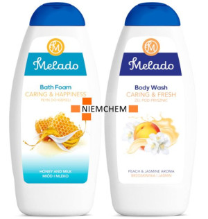 MELADO Płyn do Kąpieli i Żel Miód Jaśmin 2 x 750ml