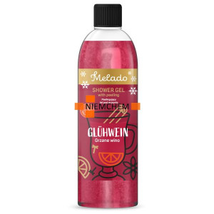 MELADO Żel Peeling pod Prysznic Grzane Wino 500ml