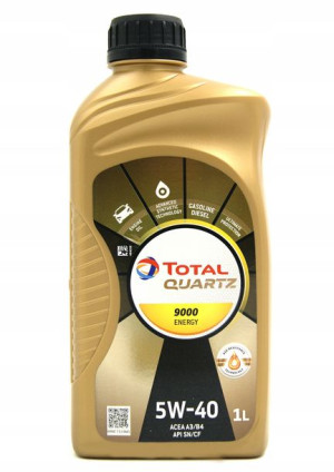 Oryg. Olej Total 5w40 Quartz Energy 9000 1l Psa