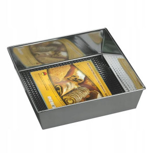 Blacha Z Wyjmowanym Dnem 28 X 23,5 X 6 Cm Snb