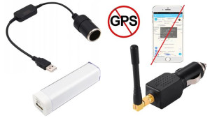 Mobilny Zagłuszacz Lokalizatorów Gps Jammer Zakłócacz 12v 24v Powerbank